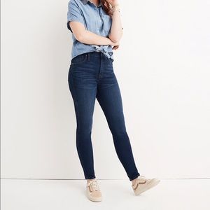 Madewell high rise skinny jeans
